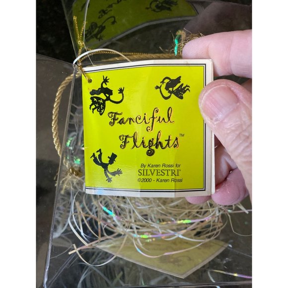 Silvestri Fanciful Flights Ornament, Lotus Blossom, NIB - Picture 9 of 11